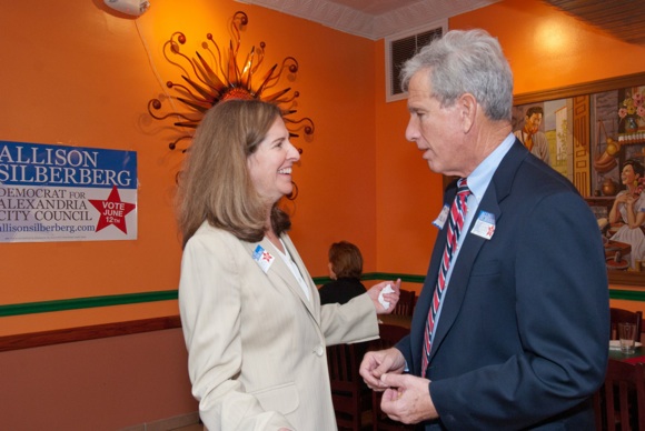 With senator Dick Saslaw